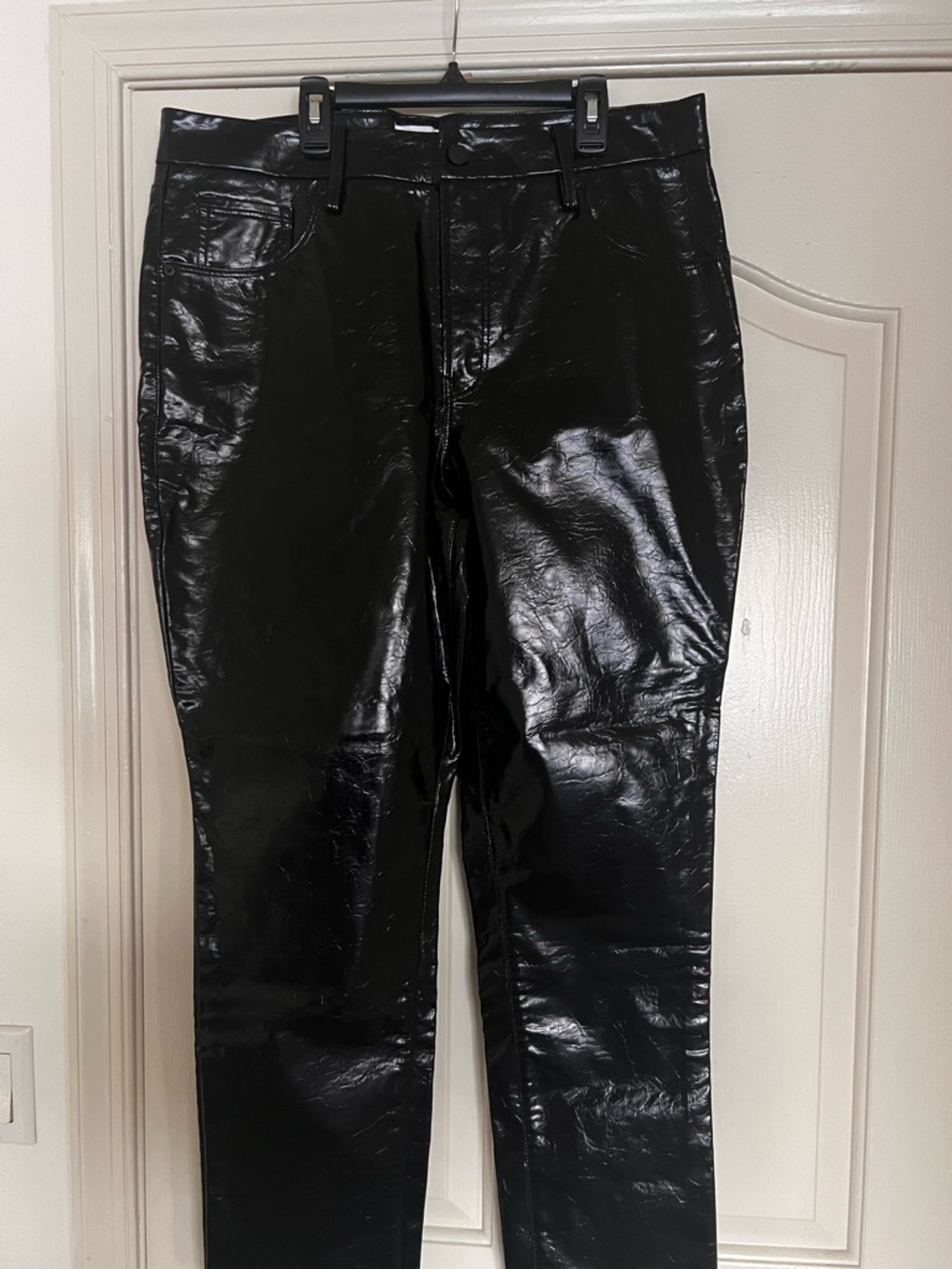Good American GOOD CLASSIC FAUX LEATHER PANTS